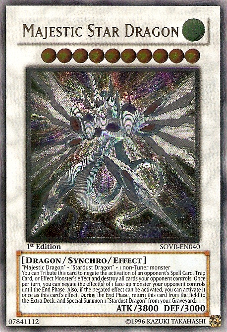 Majestic Star Dragon [SOVR-EN040] Ultimate Rare | Dragon's Lair Comics and Fantasy Houston TX