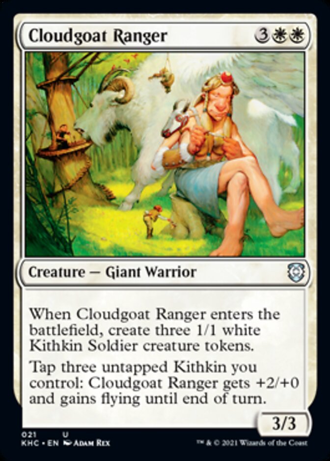 Cloudgoat Ranger [Kaldheim Commander] | Dragon's Lair Comics and Fantasy Houston TX