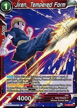 Jiren, Tempered Form (Tournament Pack Vol. 8) (P-383) [Tournament Promotion Cards] | Dragon's Lair Comics and Fantasy Houston TX