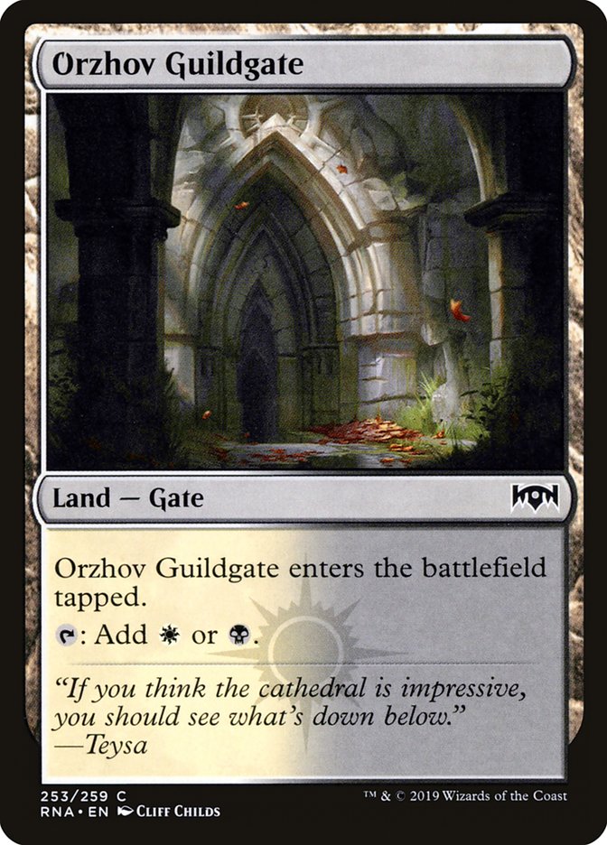 Orzhov Guildgate (253/259) [Ravnica Allegiance] | Dragon's Lair Comics and Fantasy Houston TX