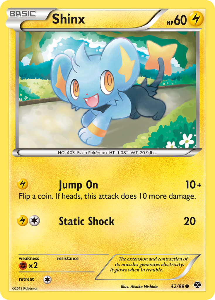 Shinx (42/99) [Black & White: Next Destinies] | Dragon's Lair Comics and Fantasy Houston TX