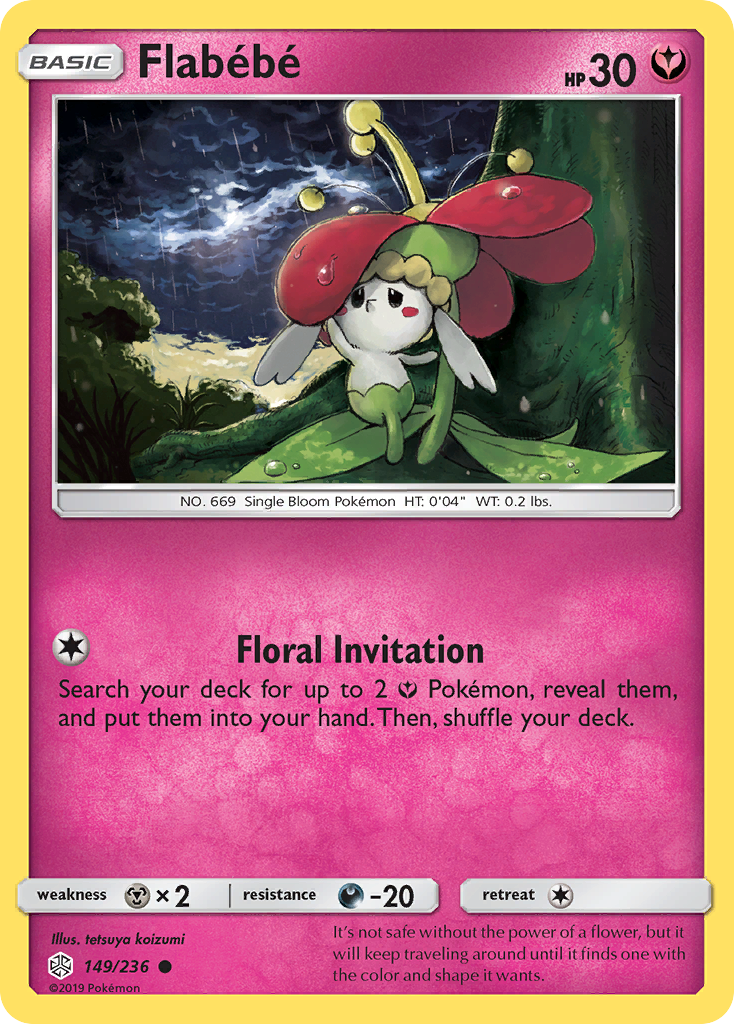 Flabebe (149/236) [Sun & Moon: Cosmic Eclipse] | Dragon's Lair Comics and Fantasy Houston TX