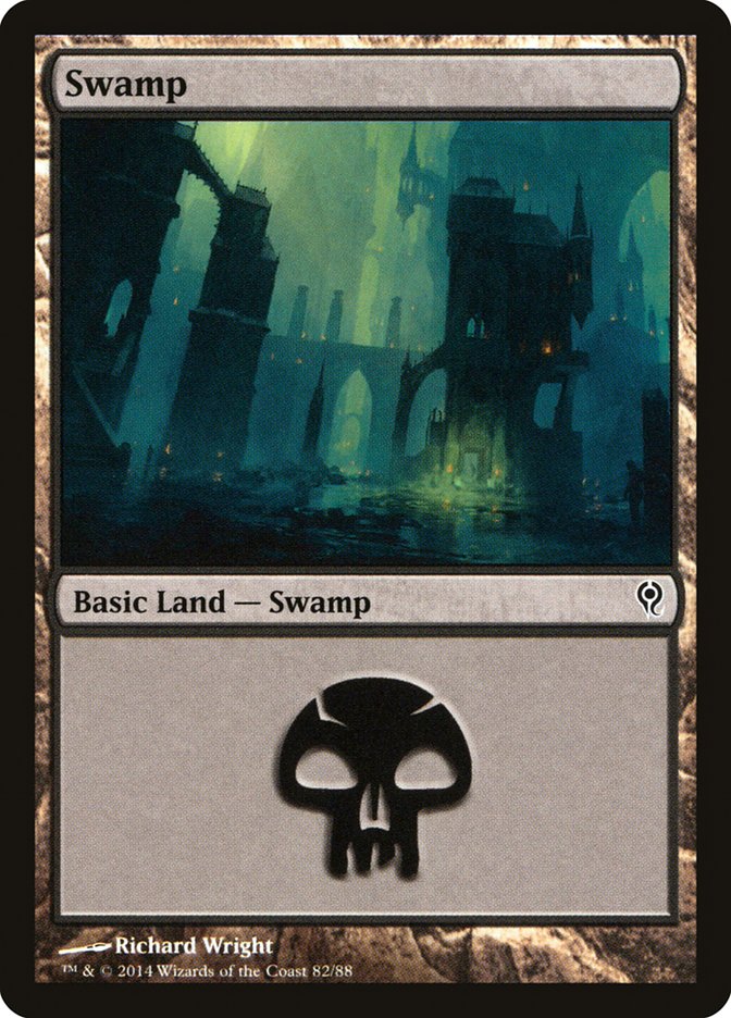 Swamp (82) [Duel Decks: Jace vs. Vraska] | Dragon's Lair Comics and Fantasy Houston TX