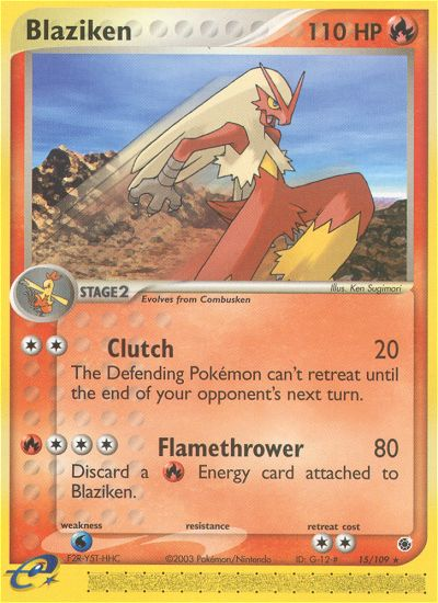 Blaziken (15/109) [EX: Ruby & Sapphire] | Dragon's Lair Comics and Fantasy Houston TX