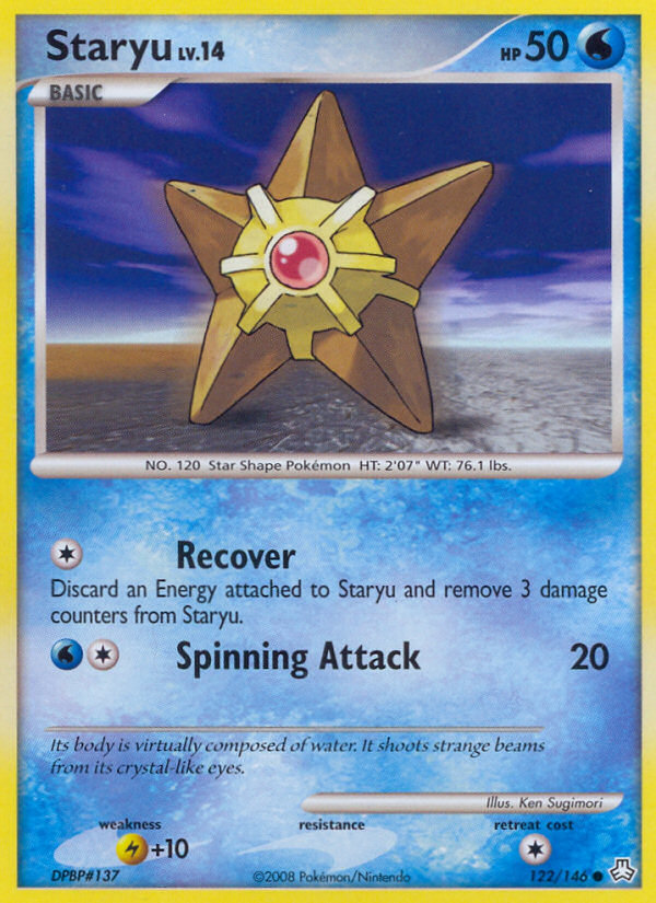 Staryu (122/146) [Diamond & Pearl: Legends Awakened] | Dragon's Lair Comics and Fantasy Houston TX