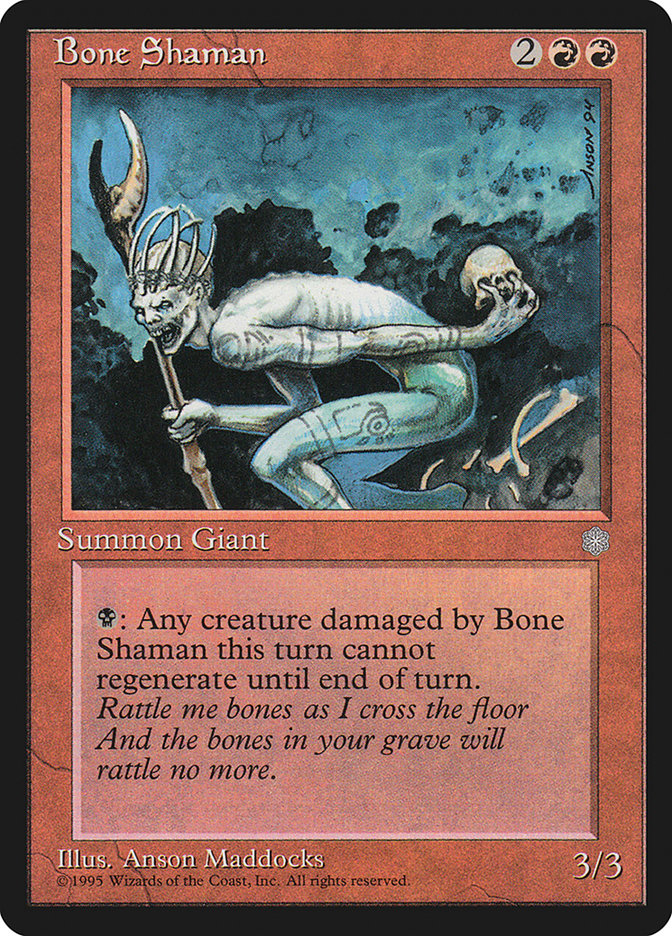 Bone Shaman [Ice Age] | Dragon's Lair Comics and Fantasy Houston TX