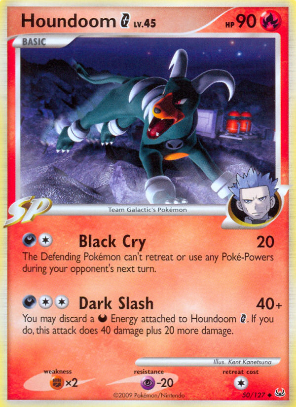 Houndoom G (50/127) [Platinum: Base Set] | Dragon's Lair Comics and Fantasy Houston TX