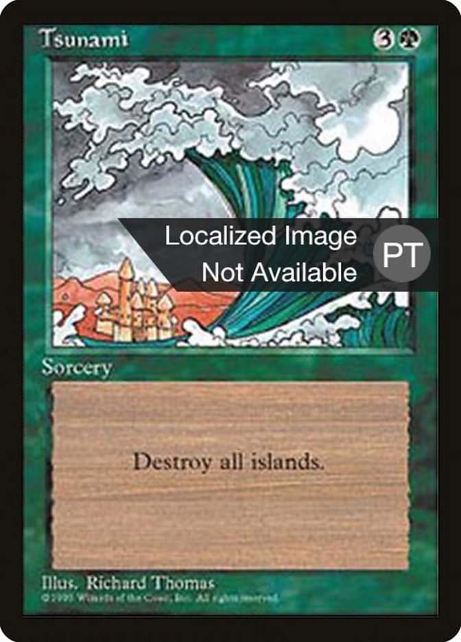 Tsunami [Fourth Edition (Foreign Black Border)] | Dragon's Lair Comics and Fantasy Houston TX