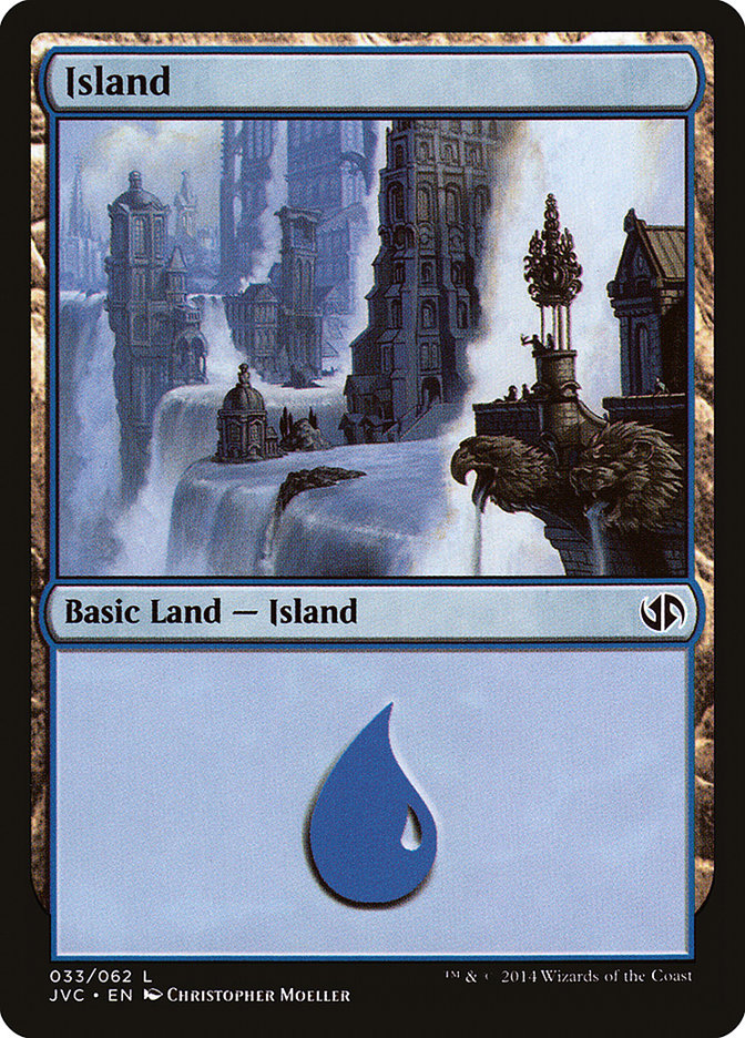 Island (33) [Duel Decks Anthology] | Dragon's Lair Comics and Fantasy Houston TX