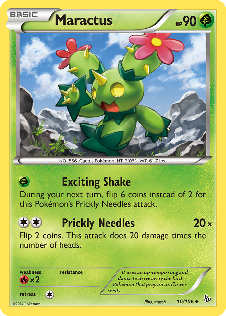 Maractus (10/106) [XY: Flashfire] | Dragon's Lair Comics and Fantasy Houston TX