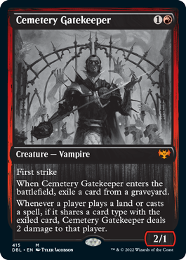 Cemetery Gatekeeper [Innistrad: Double Feature] | Dragon's Lair Comics and Fantasy Houston TX