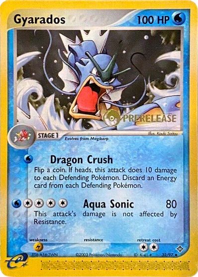 Gyarados (32/97) (Prerelease Promo) [EX: Dragon] | Dragon's Lair Comics and Fantasy Houston TX