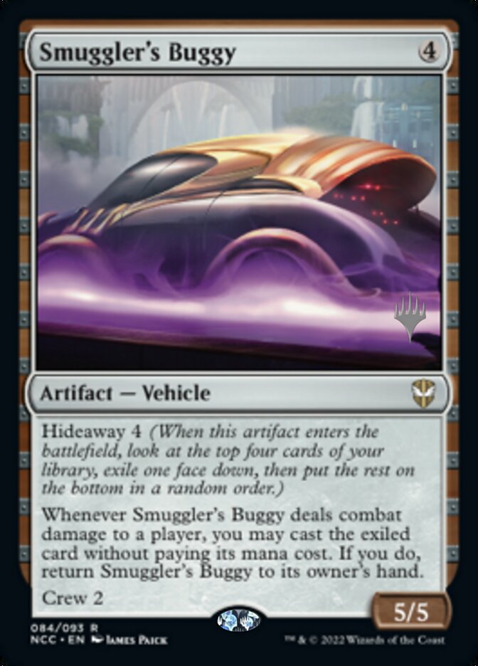 Smuggler's Buggy (Promo Pack) [Streets of New Capenna Commander Promos] | Dragon's Lair Comics and Fantasy Houston TX