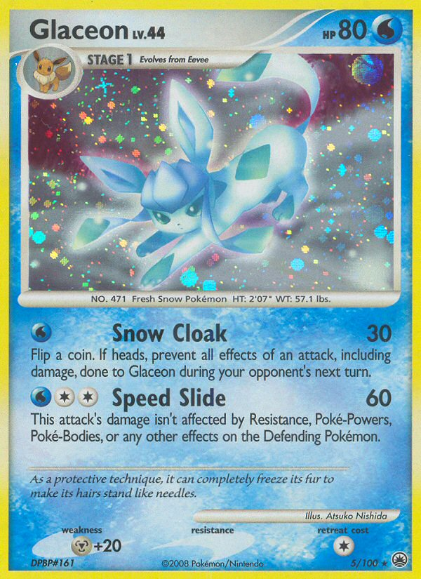 Glaceon (5/100) [Diamond & Pearl: Majestic Dawn] | Dragon's Lair Comics and Fantasy Houston TX