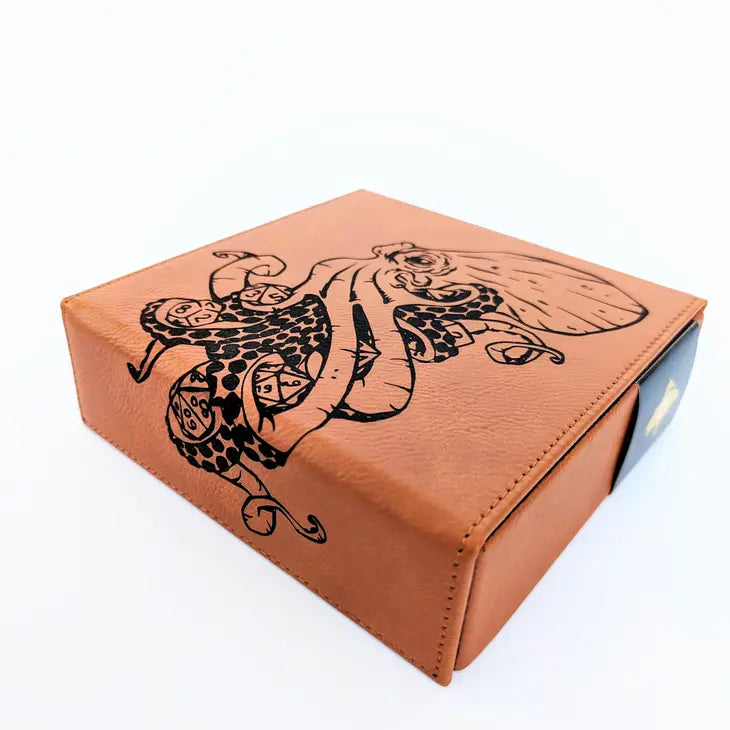 NTSD Gaming Vegan Leather Dice Box, Assorted Styles | Dragon's Lair Comics and Fantasy Houston TX