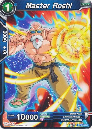 Master Roshi (BT9-030) [Universal Onslaught] | Dragon's Lair Comics and Fantasy Houston TX