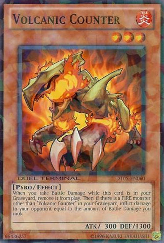 Volcanic Counter [DT05-EN060] Common | Dragon's Lair Comics and Fantasy Houston TX