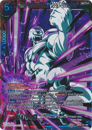 Full-Power Frieza, 100-Percent Overdrive (BT9-101) [Universal Onslaught] | Dragon's Lair Comics and Fantasy Houston TX