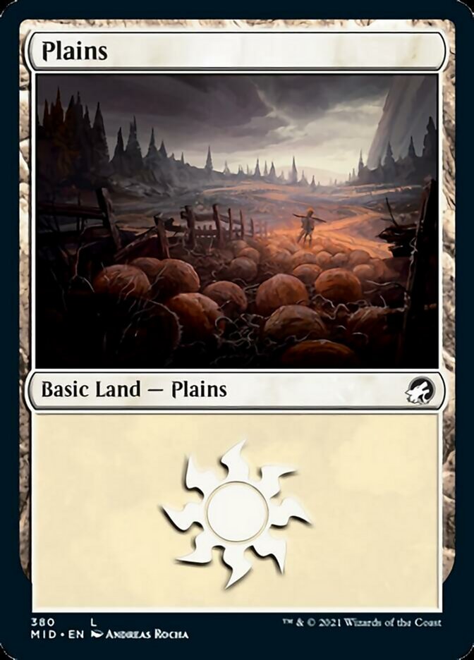 Plains (380) [Innistrad: Midnight Hunt] | Dragon's Lair Comics and Fantasy Houston TX