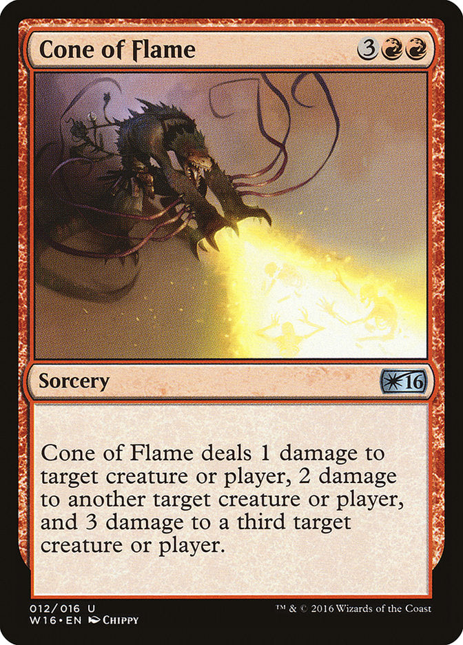 Cone of Flame [Welcome Deck 2016] | Dragon's Lair Comics and Fantasy Houston TX