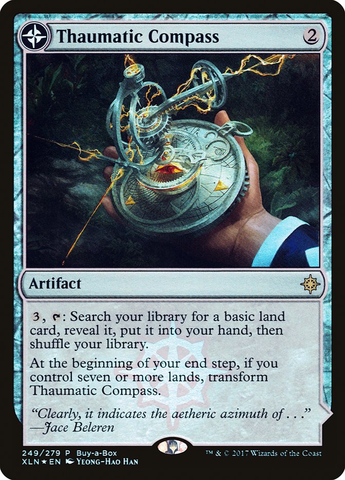 Thaumatic Compass // Spires of Orazca (Buy-A-Box) [Ixalan Treasure Chest] | Dragon's Lair Comics and Fantasy Houston TX