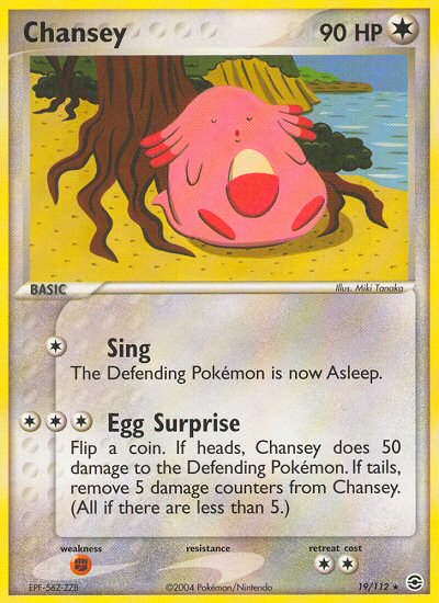 Chansey (19/112) [EX: FireRed & LeafGreen] | Dragon's Lair Comics and Fantasy Houston TX