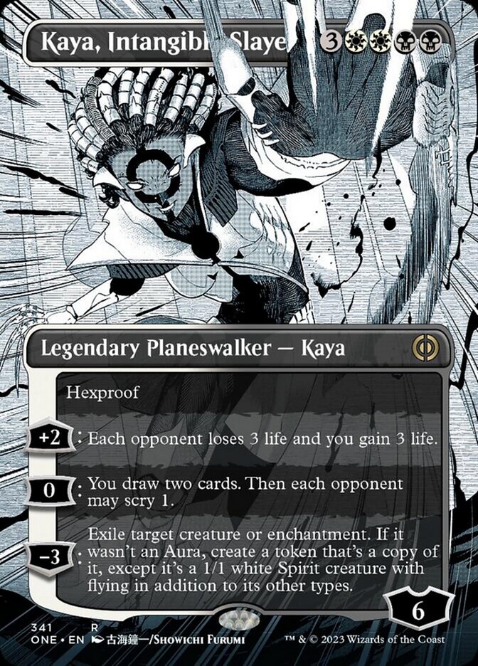 Kaya, Intangible Slayer (Borderless Manga) [Phyrexia: All Will Be One] | Dragon's Lair Comics and Fantasy Houston TX