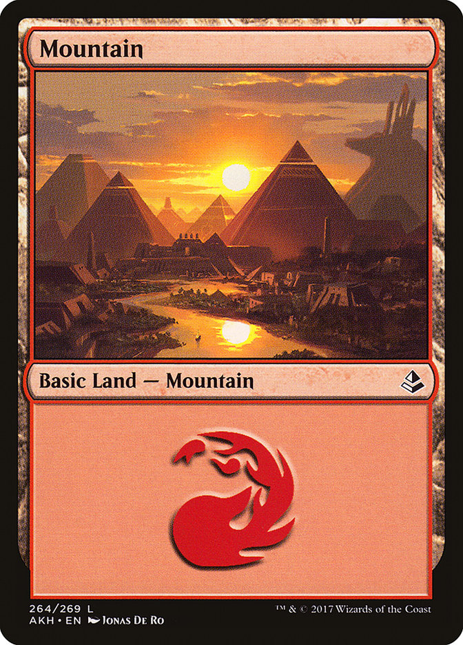 Mountain (264) [Amonkhet] | Dragon's Lair Comics and Fantasy Houston TX