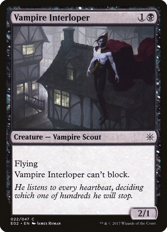 Vampire Interloper [Explorers of Ixalan] | Dragon's Lair Comics and Fantasy Houston TX