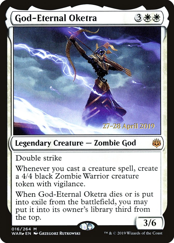 God-Eternal Oketra [War of the Spark Prerelease Promos] | Dragon's Lair Comics and Fantasy Houston TX