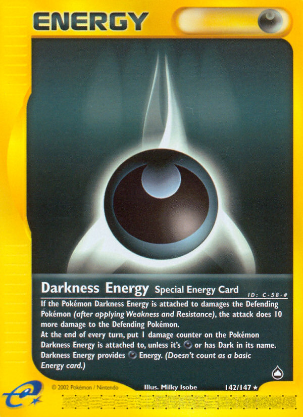 Darkness Energy (142/147) [Aquapolis] | Dragon's Lair Comics and Fantasy Houston TX