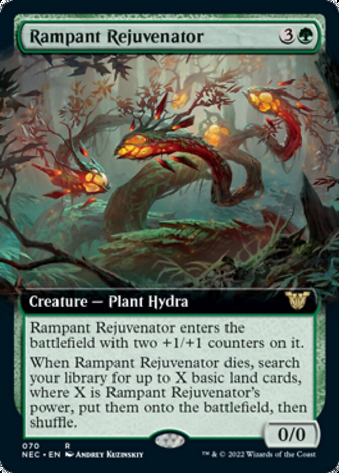 Rampant Rejuvenator (Extended Art) [Kamigawa: Neon Dynasty Commander] | Dragon's Lair Comics and Fantasy Houston TX