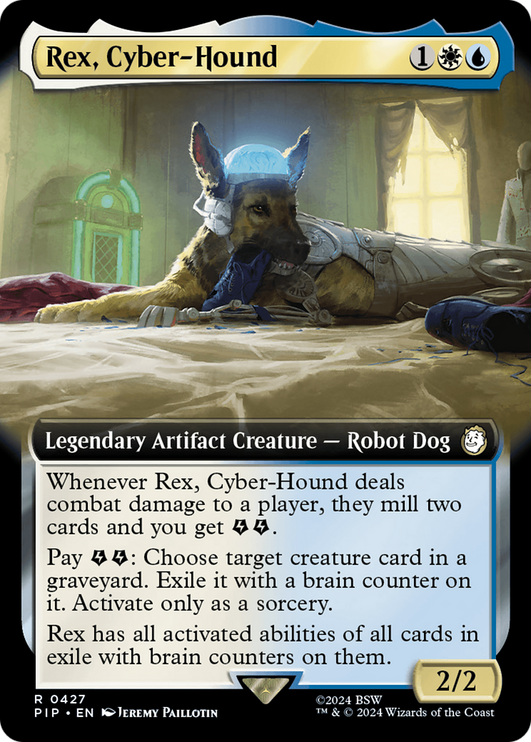 Rex, Cyber-Hound (Extended Art) [Fallout] | Dragon's Lair Comics and Fantasy Houston TX