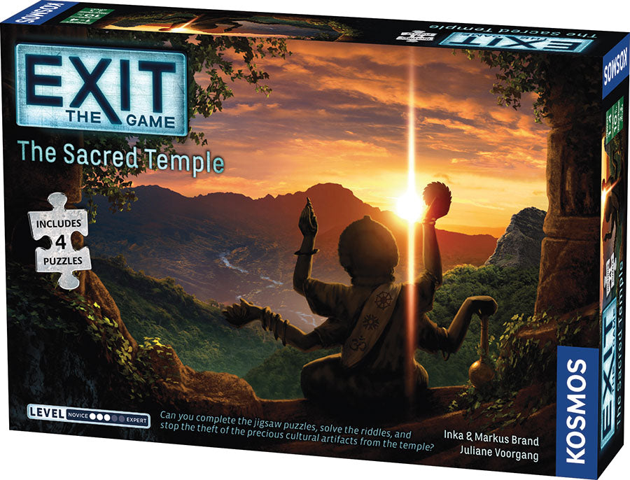 EXIT: The Sacred Temple (w/Puzzle) | Dragon's Lair Comics and Fantasy Houston TX