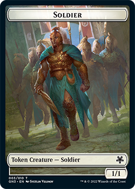 Soldier // Drake Double-Sided Token [Game Night: Free-for-All Tokens] | Dragon's Lair Comics and Fantasy Houston TX