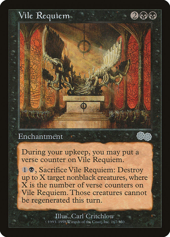 Vile Requiem [Urza's Saga] | Dragon's Lair Comics and Fantasy Houston TX