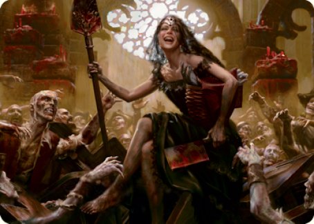 Gisa, Glorious Resurrector Art Card [Innistrad: Midnight Hunt Art Series] | Dragon's Lair Comics and Fantasy Houston TX