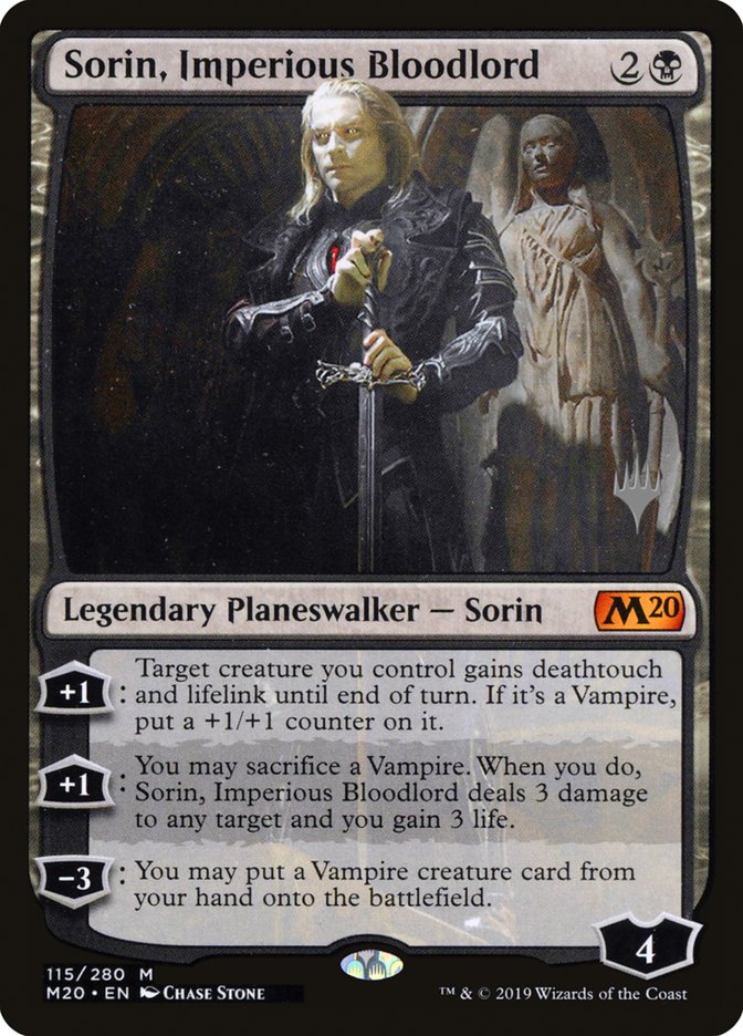 Sorin, Imperious Bloodlord (Promo Pack) [Core Set 2020 Promos] | Dragon's Lair Comics and Fantasy Houston TX