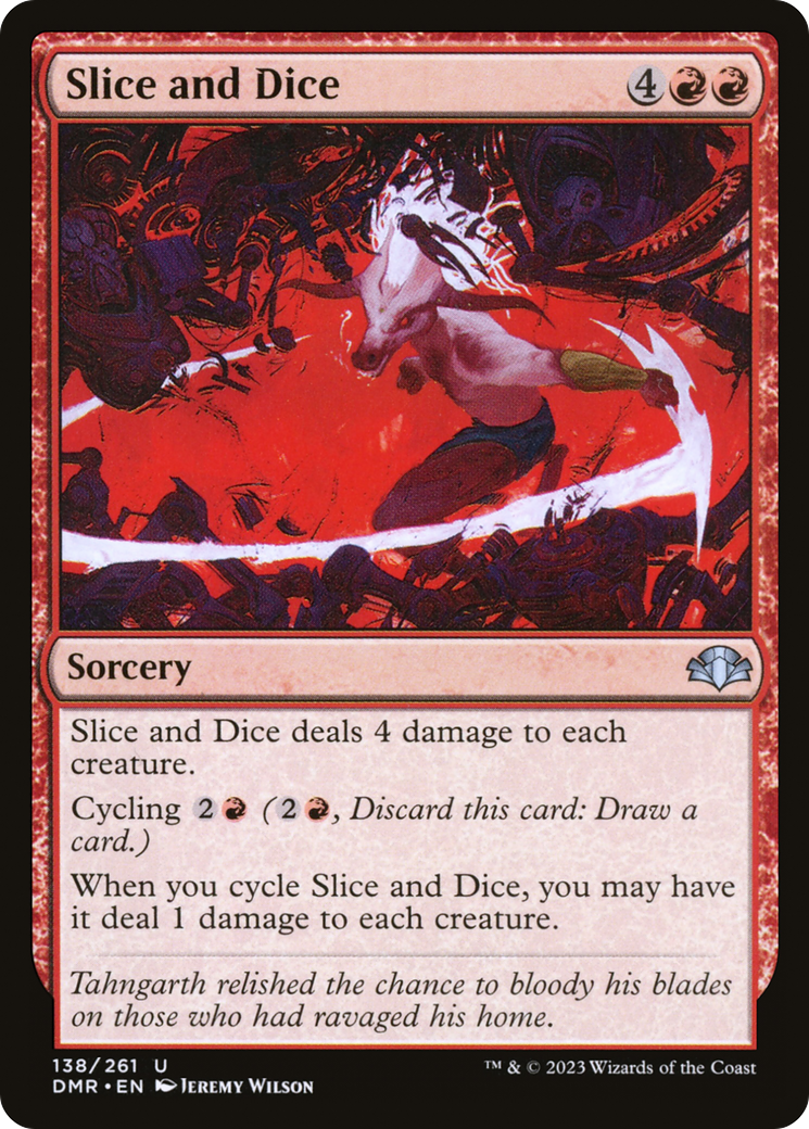 Slice and Dice [Dominaria Remastered] | Dragon's Lair Comics and Fantasy Houston TX