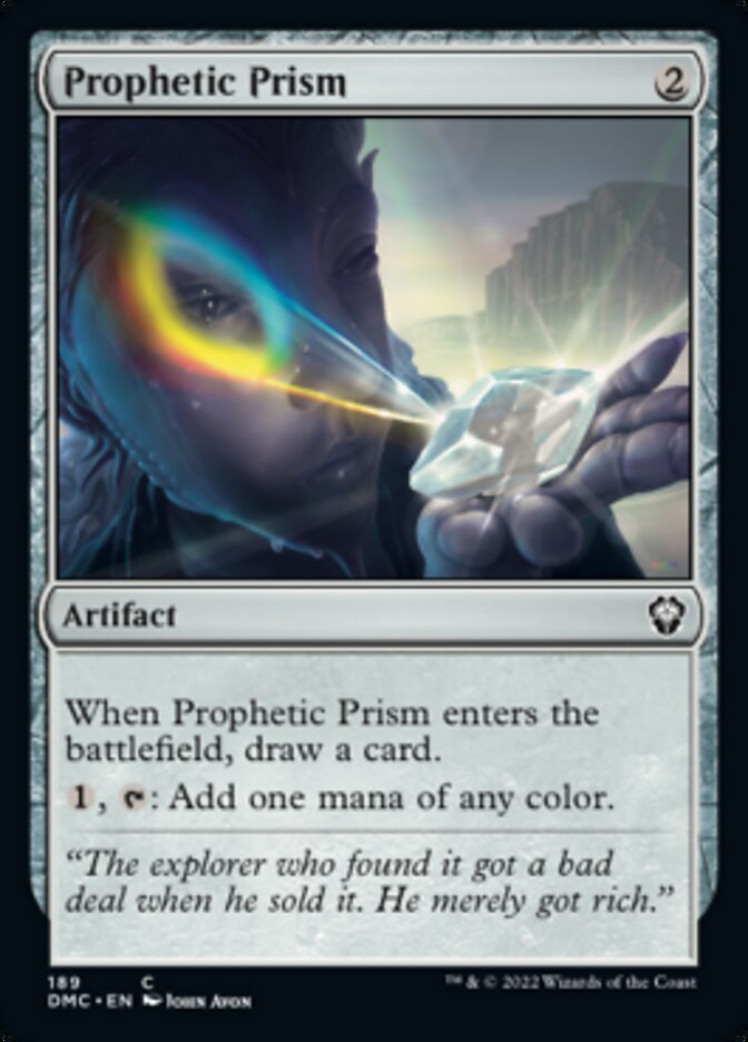 Prophetic Prism [Dominaria United Commander] | Dragon's Lair Comics and Fantasy Houston TX