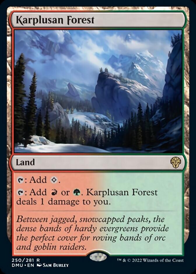 Karplusan Forest [Dominaria United] | Dragon's Lair Comics and Fantasy Houston TX