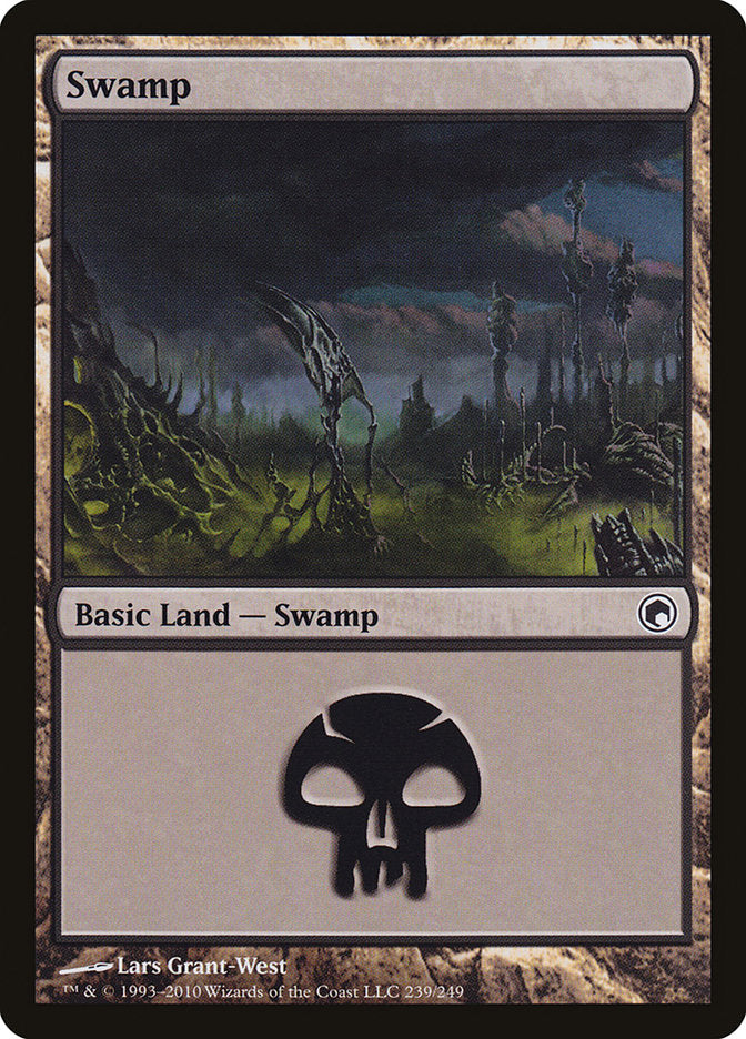 Swamp (239) [Scars of Mirrodin] | Dragon's Lair Comics and Fantasy Houston TX