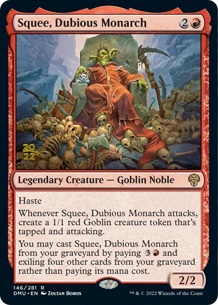 Squee, Dubious Monarch [Dominaria United Prerelease Promos] | Dragon's Lair Comics and Fantasy Houston TX