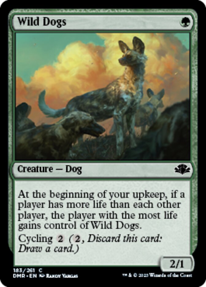 Wild Dogs [Dominaria Remastered] | Dragon's Lair Comics and Fantasy Houston TX