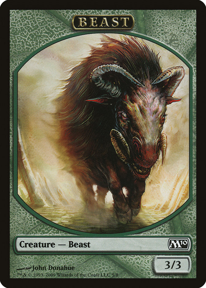 Beast Token [Magic 2010 Tokens] | Dragon's Lair Comics and Fantasy Houston TX