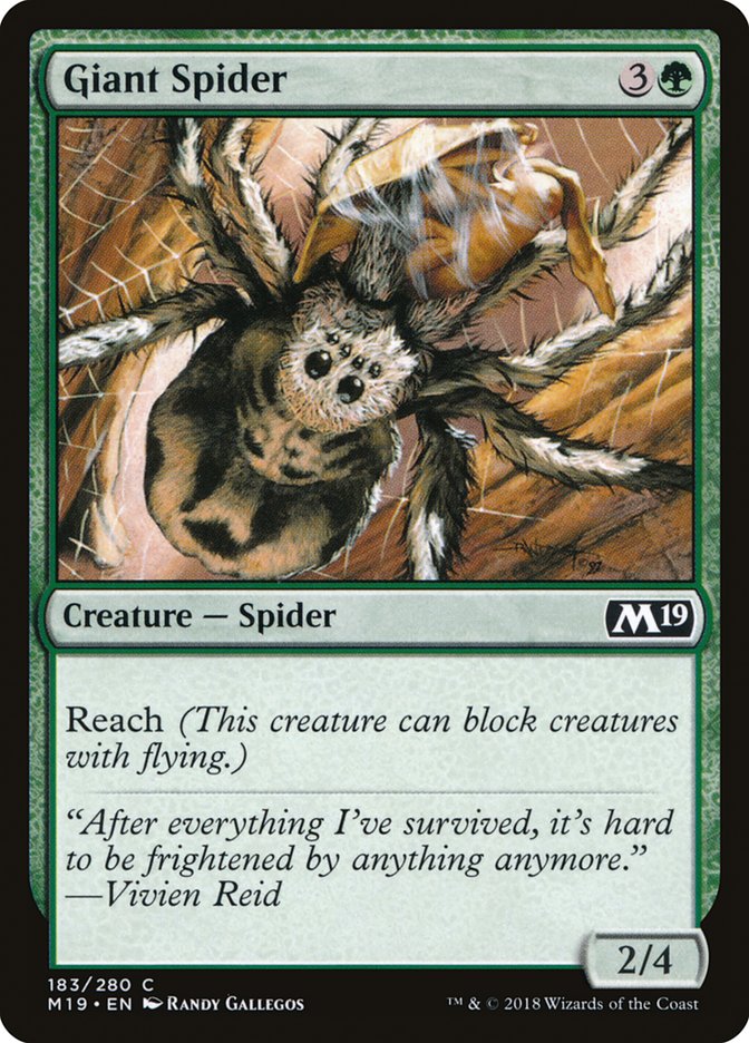 Giant Spider [Core Set 2019] | Dragon's Lair Comics and Fantasy Houston TX