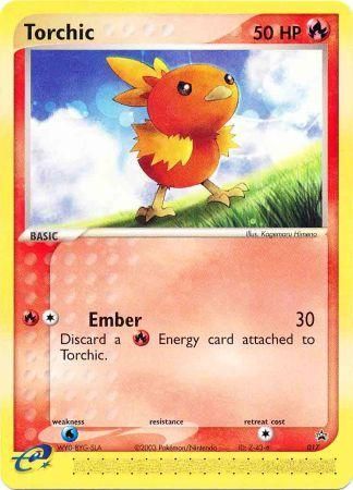 Torchic (017) (Non-Holo) [Nintendo: Black Star Promos] | Dragon's Lair Comics and Fantasy Houston TX