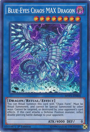 Blue-Eyes Chaos MAX Dragon [MVP1-ENS04] Secret Rare | Dragon's Lair Comics and Fantasy Houston TX