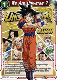 We Are Universe 7 (BT9-018) [Tournament Promotion Cards] | Dragon's Lair Comics and Fantasy Houston TX