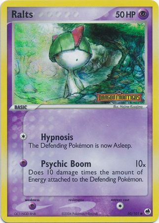 Ralts (60/101) (Stamped) [EX: Dragon Frontiers] | Dragon's Lair Comics and Fantasy Houston TX